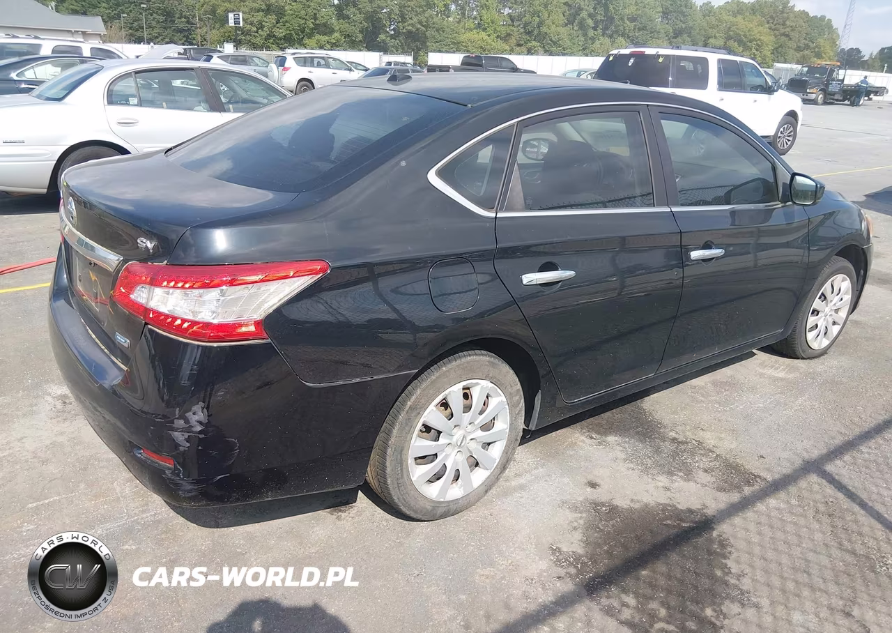 2013 Nissan Sentra Sv VIN:3N1AB7APXDL666409 - 4