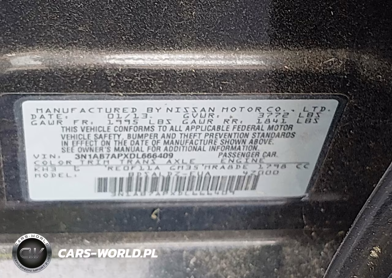 2013 Nissan Sentra Sv VIN:3N1AB7APXDL666409 - 9