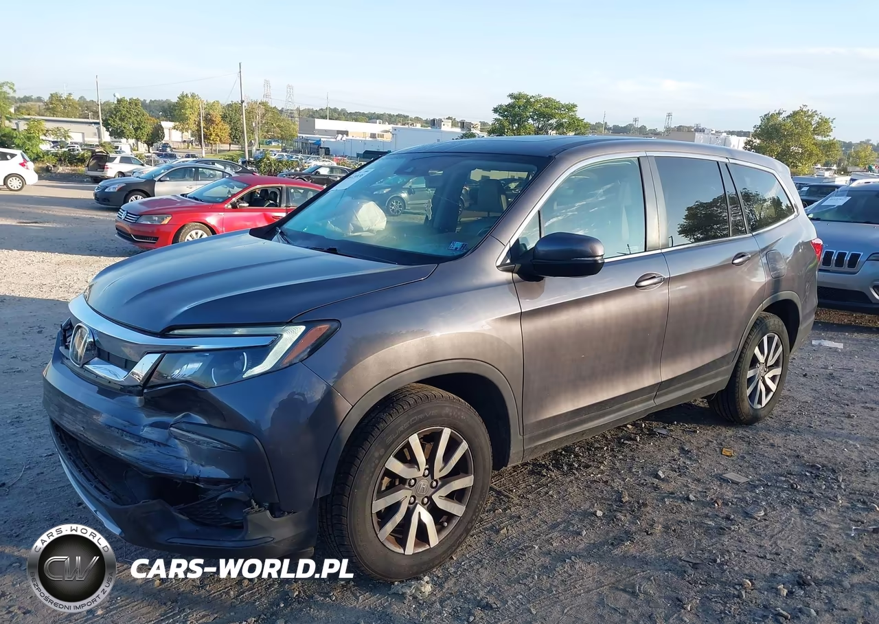 2021 Honda Pilot Awd Ex-L VIN:5FNYF6H5XMB049461 - 2