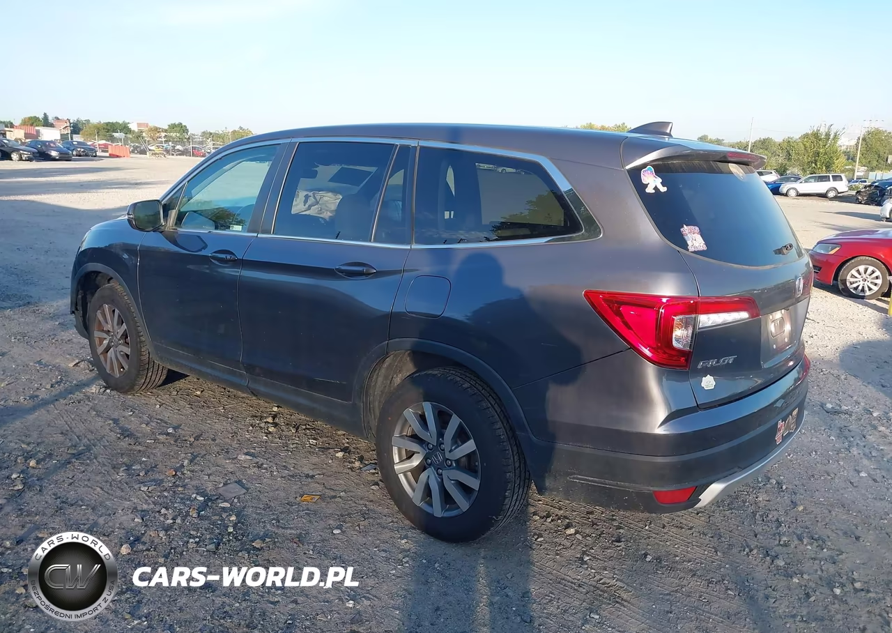 2021 Honda Pilot Awd Ex-L VIN:5FNYF6H5XMB049461 - 3