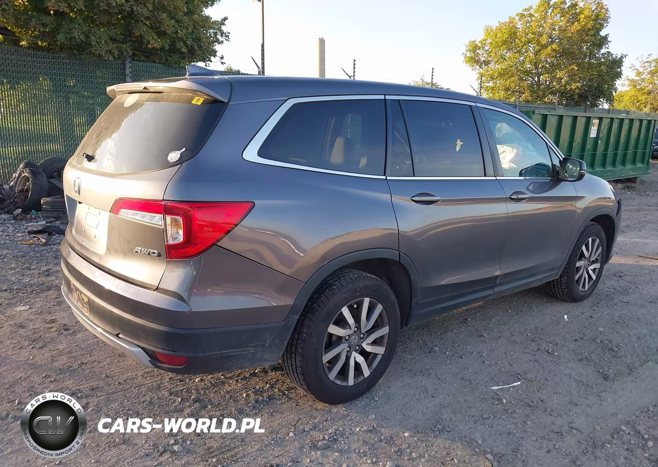 2021 Honda Pilot Awd Ex-L VIN:5FNYF6H5XMB049461 - 4