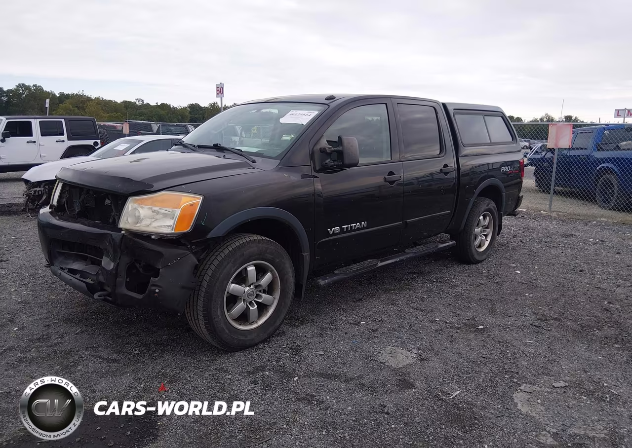 2012 Nissan Titan Pro-4X VIN:1N6BA0EC7CN320753 - 2