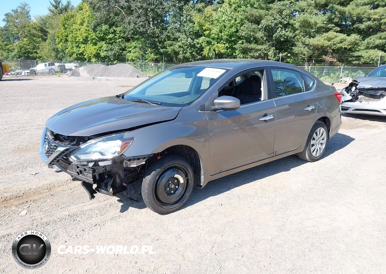 2016 Nissan Sentra Sv VIN:3N1AB7APXGY256605 - 2