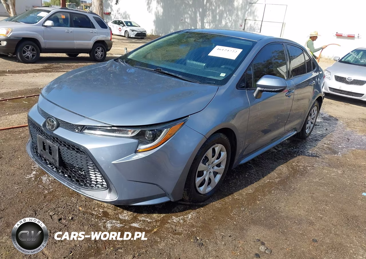 2021 Toyota Corolla Le VIN:5YFEPMAEXMP194048 - 2