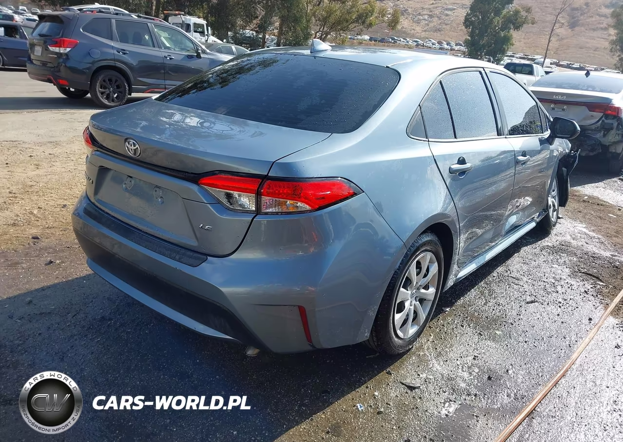 2021 Toyota Corolla Le VIN:5YFEPMAEXMP194048 - 4