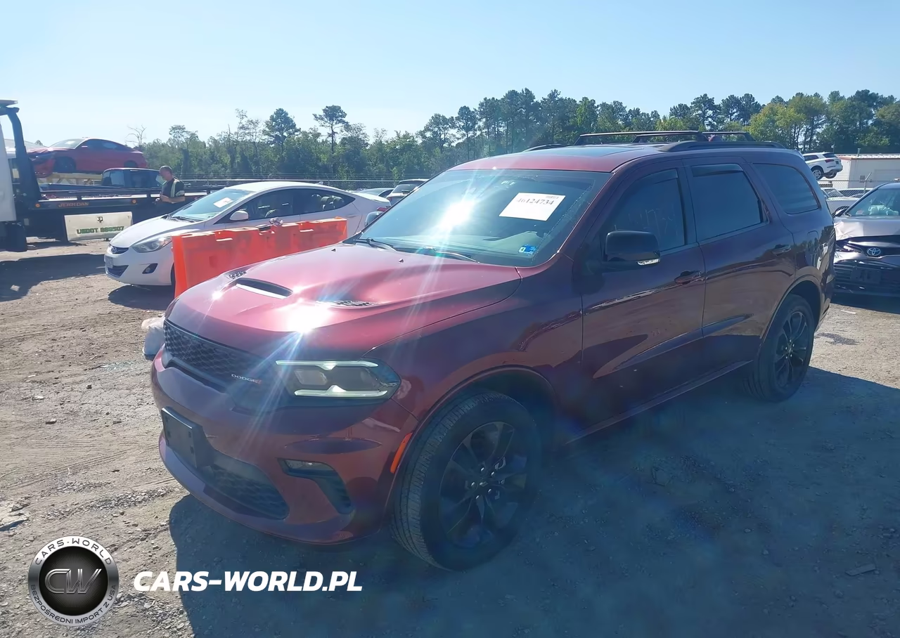 2021 Dodge Durango Gt Plus Awd VIN:1C4RDJDG4MC557054 - 2