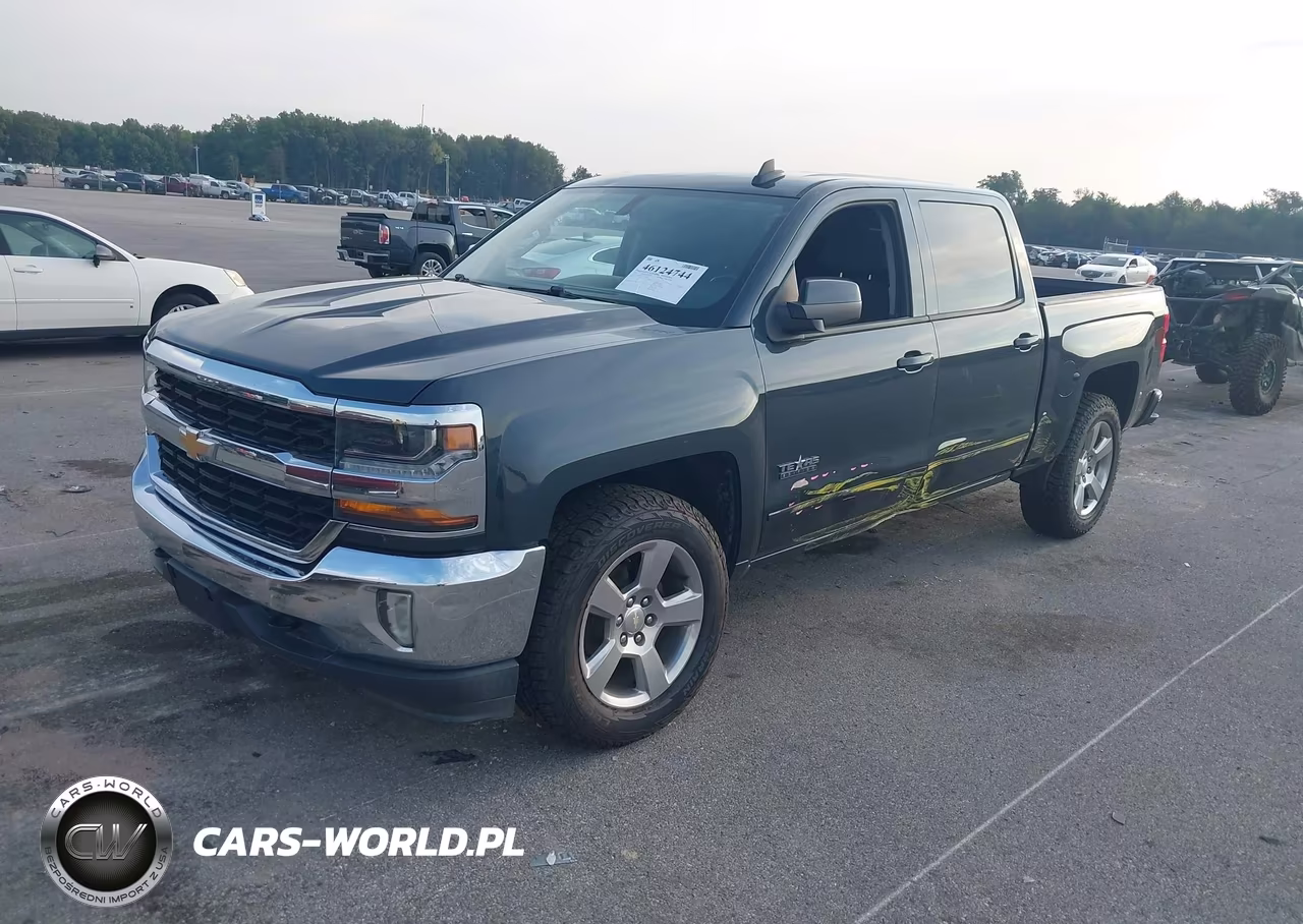 2018 Chevrolet Silverado 1500 1Lt VIN:3GCUKREC1JG184462 - 2