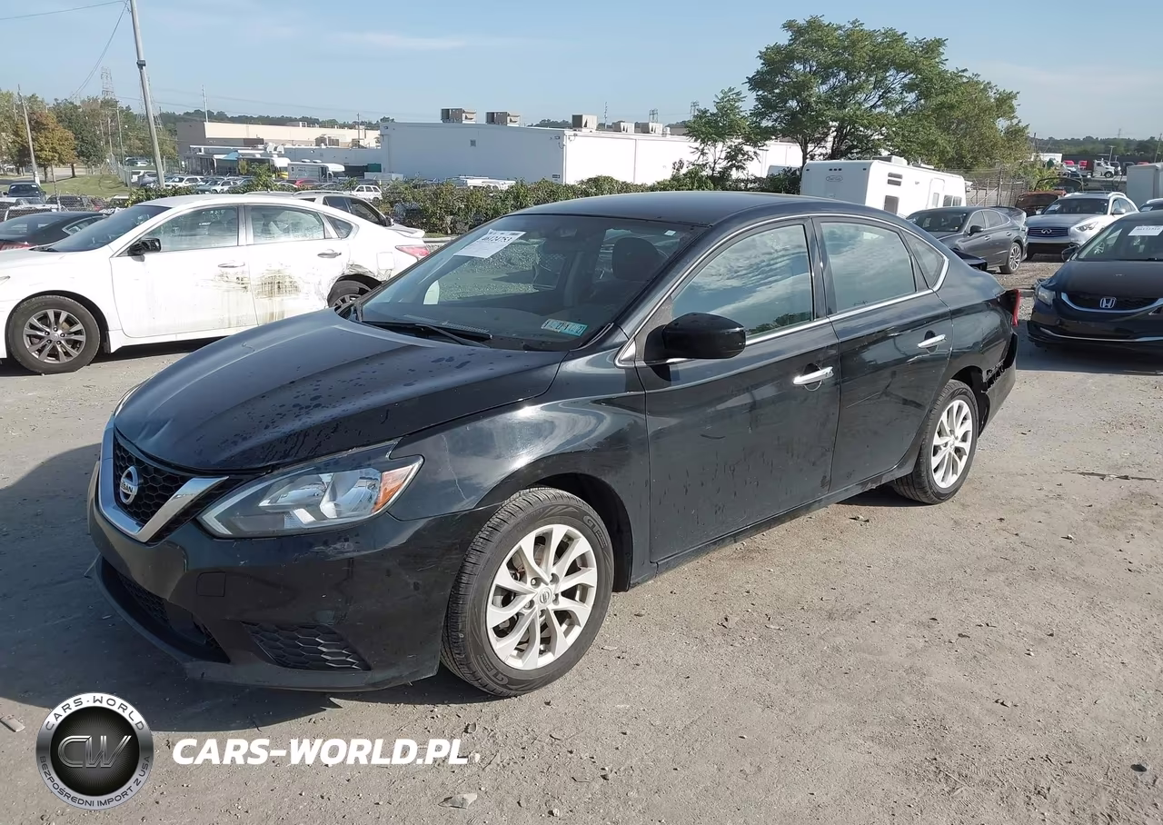 2019 Nissan Sentra Sv VIN:3N1AB7AP7KY291336 - 2