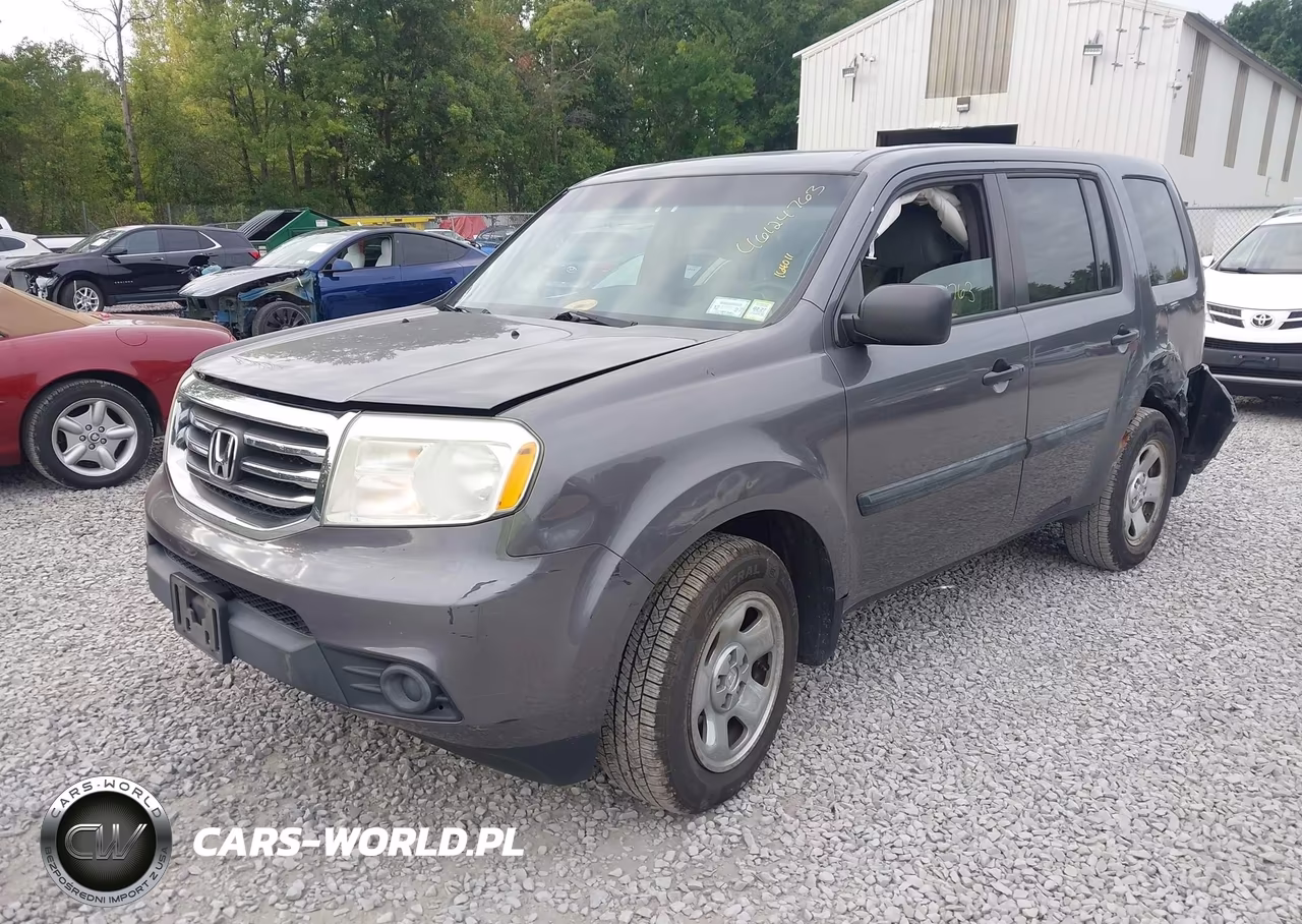 2014 Honda Pilot Lx VIN:5FNYF4H22EB032911 - 2