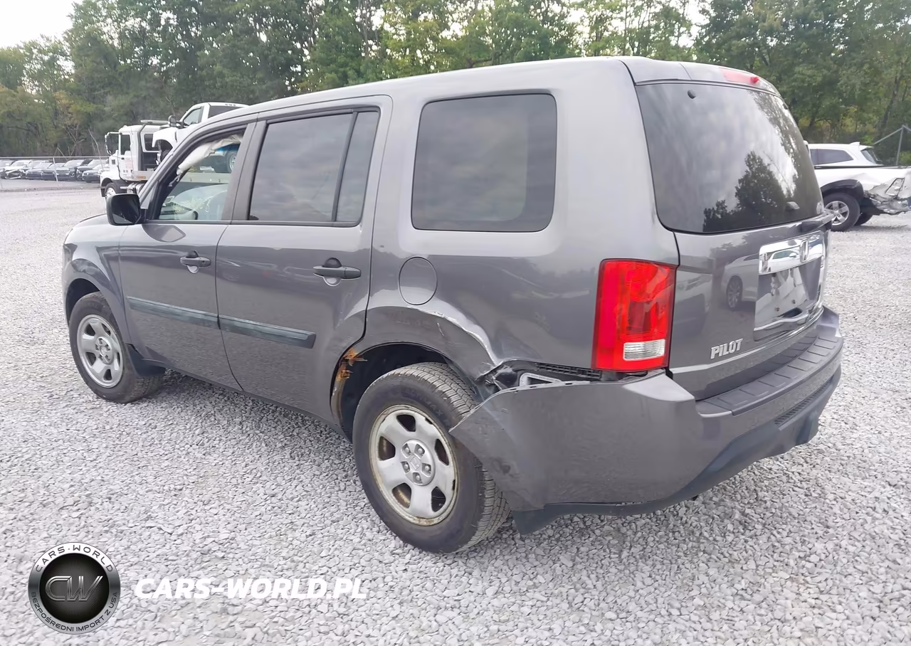 2014 Honda Pilot Lx VIN:5FNYF4H22EB032911 - 3