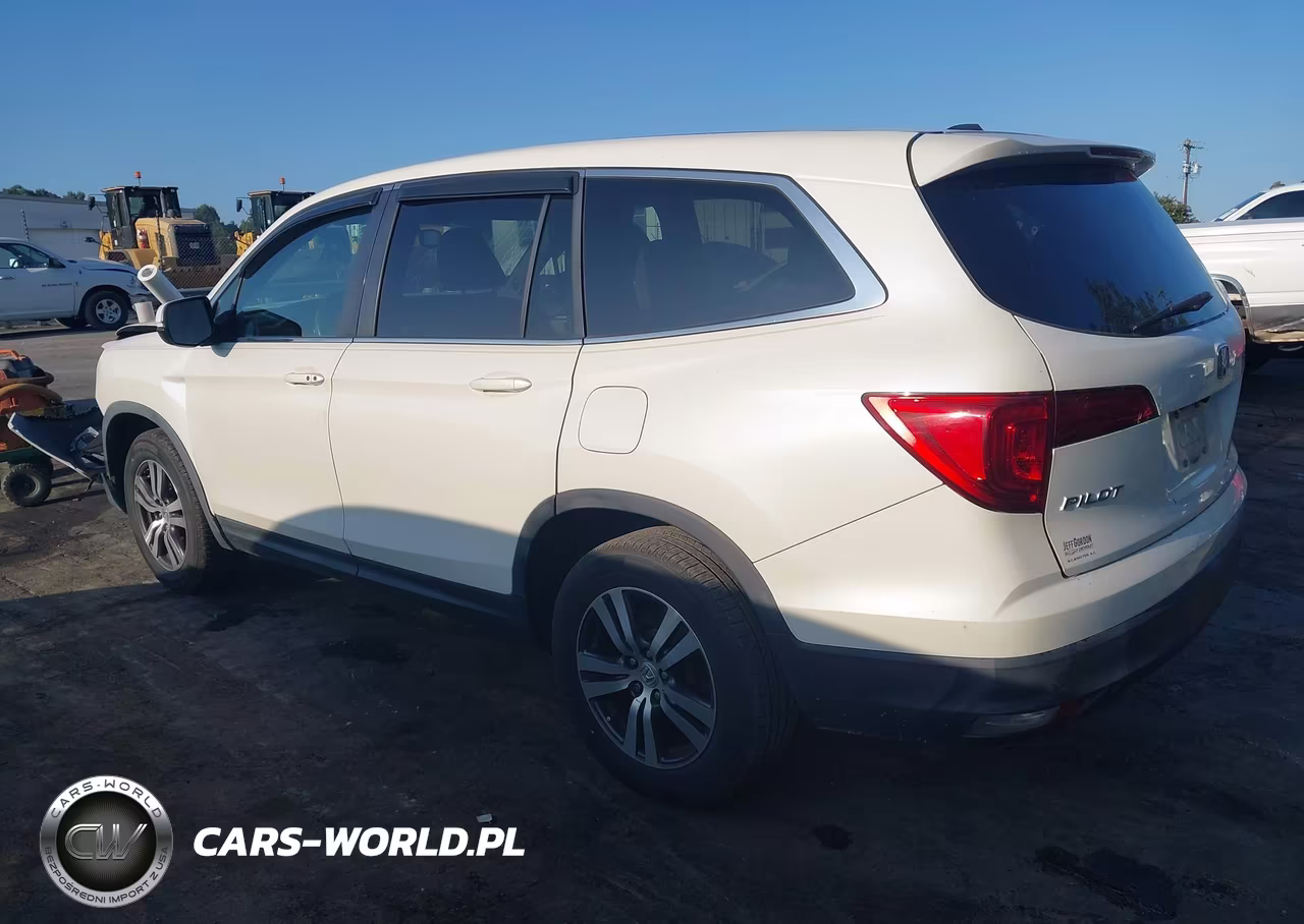 2016 Honda Pilot Ex-L VIN:5FNYF6H52GB091076 - 3