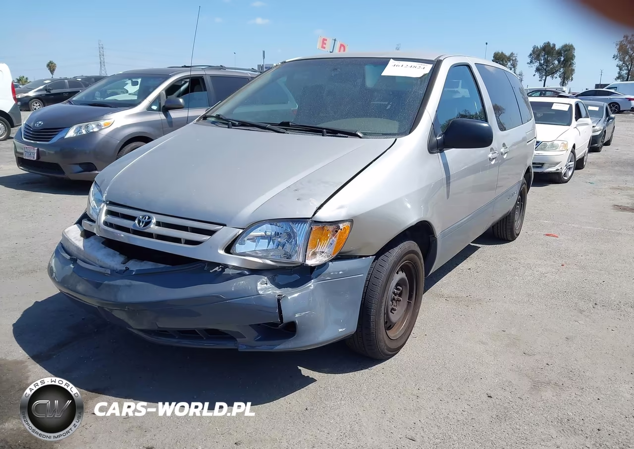 2001 Toyota Sienna Ce VIN:4T3ZF19C11U397658 - 2