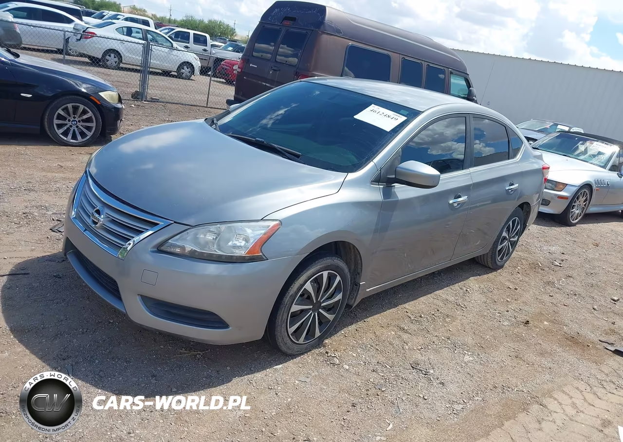 2013 Nissan Sentra S VIN:3N1AB7AP7DL748601 - 2