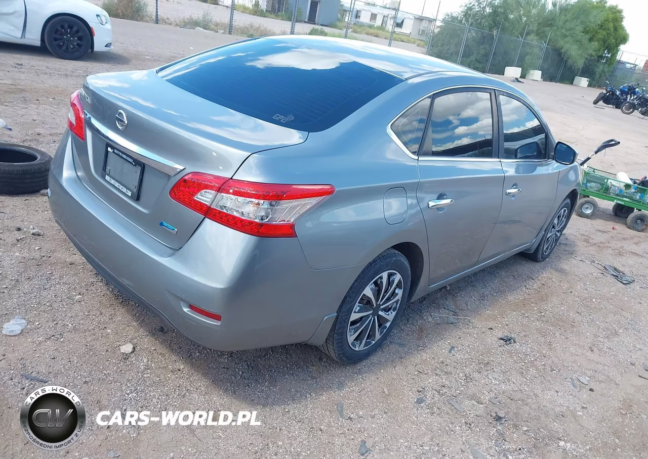 2013 Nissan Sentra S VIN:3N1AB7AP7DL748601 - 4