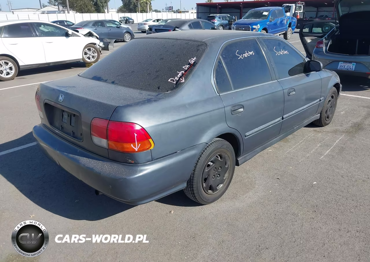 1997 Honda Civic Lx VIN:JHMEJ6577VS012426 - 4