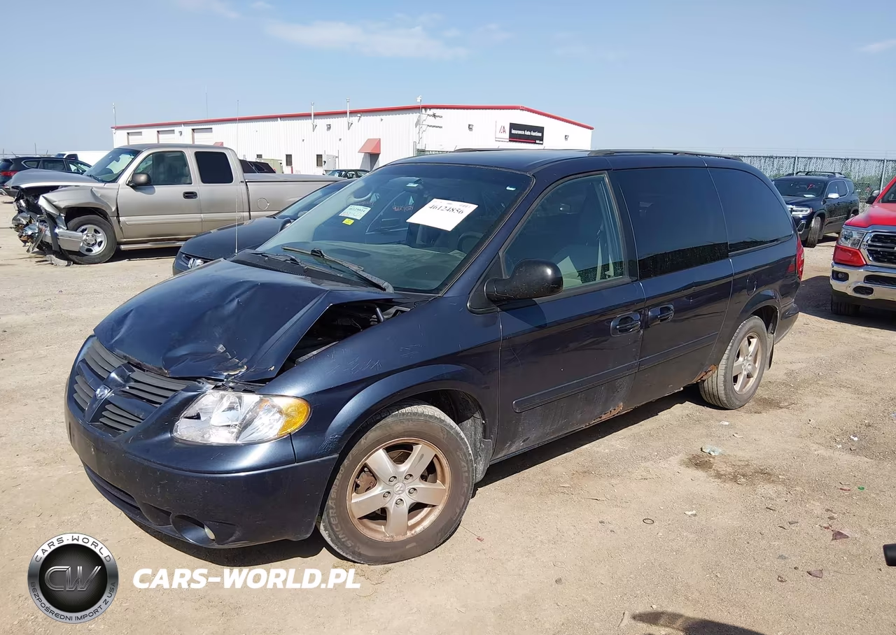 2007 Dodge Grand Caravan Sxt VIN:2D4GP44L87R360626 - 2
