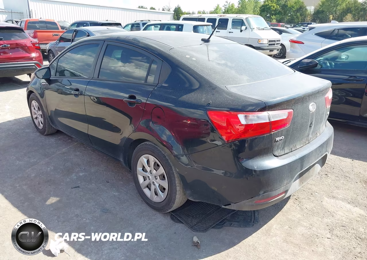 2014 Kia Rio Lx VIN:KNADM4A30E6411082 - 3