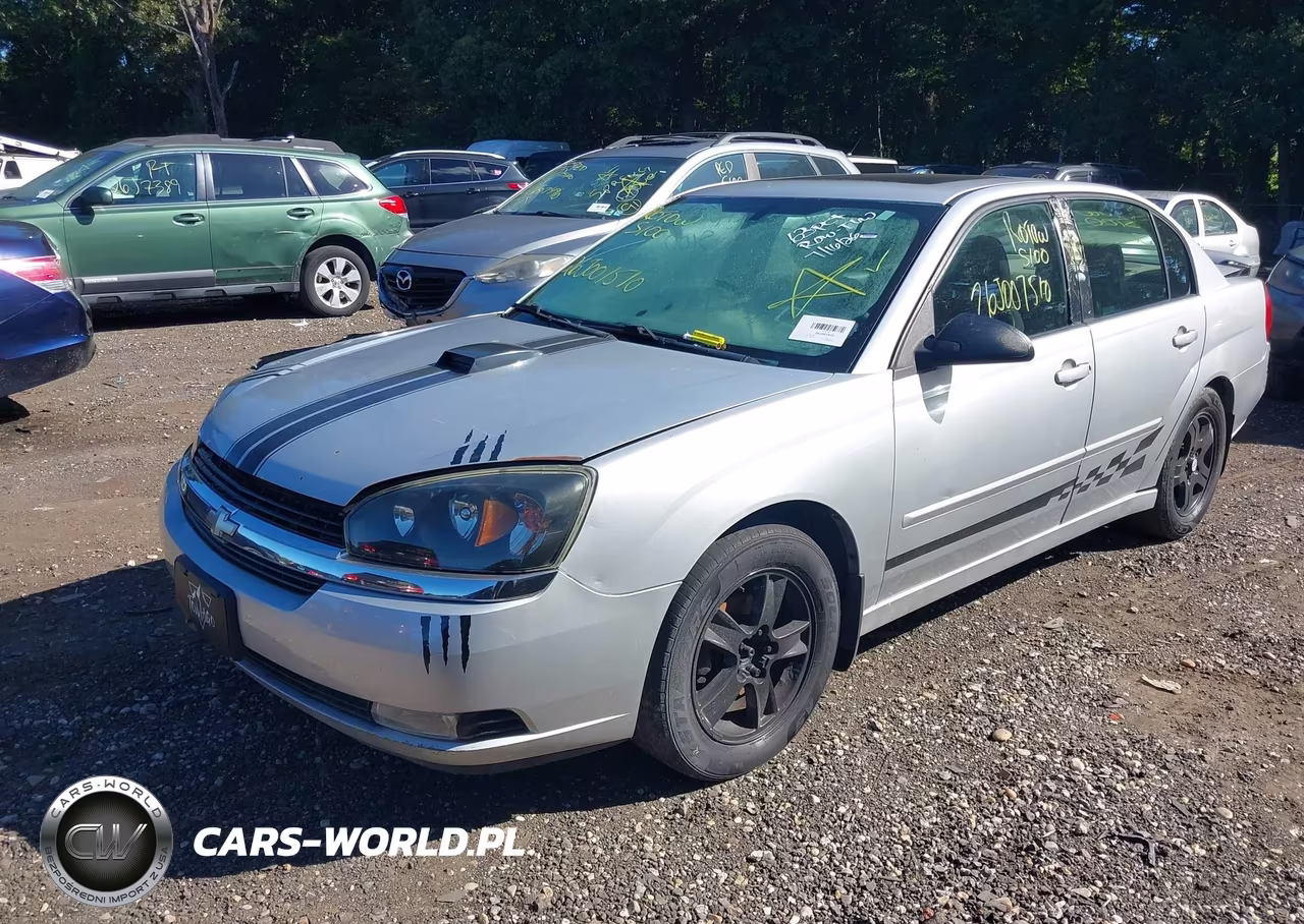 2005 Chevrolet Malibu Lt VIN:1G1ZU548X5F252697 - 2