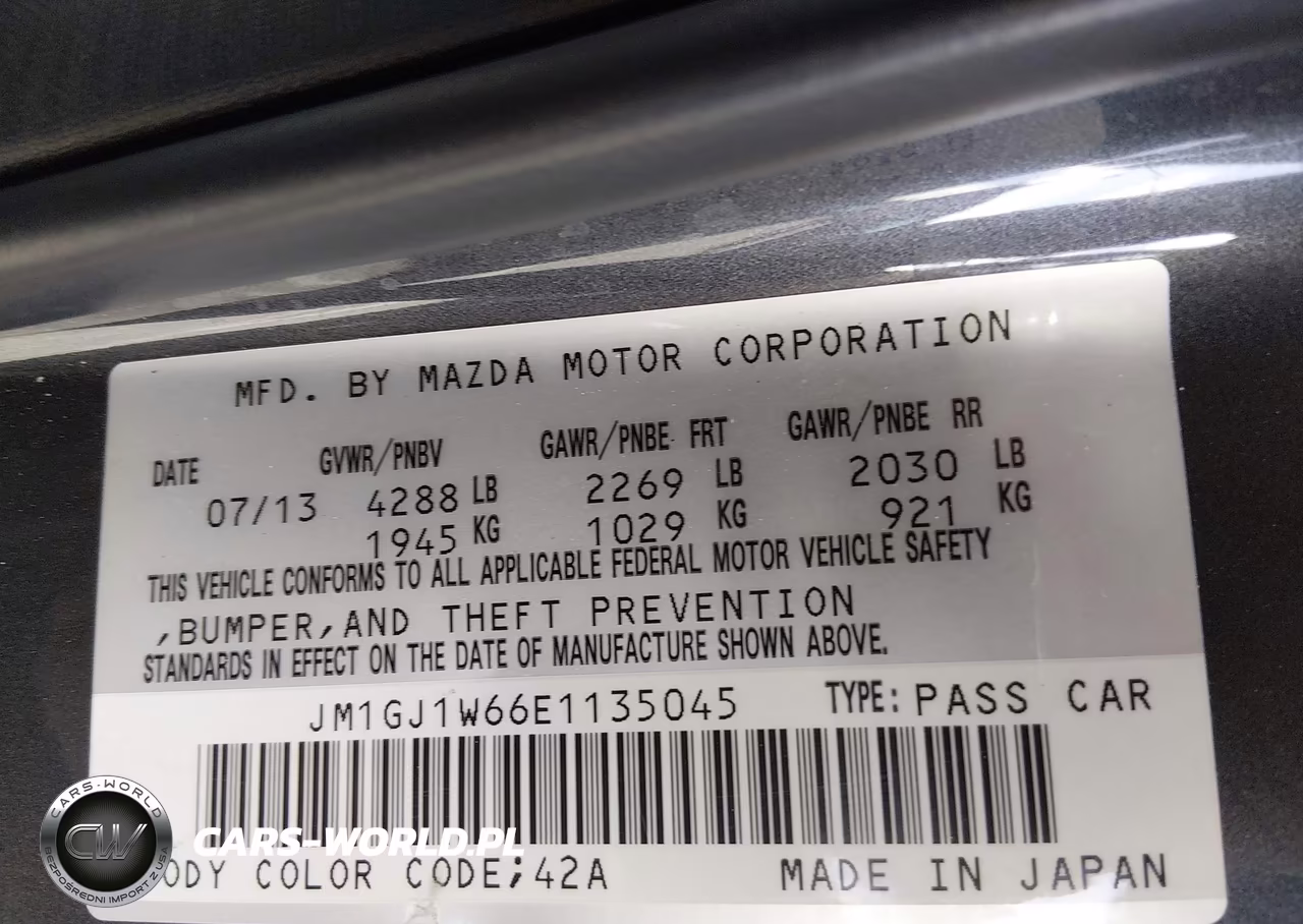 2014 Mazda Mazda6 I Grand Touring VIN:JM1GJ1W66E1135045 - 9