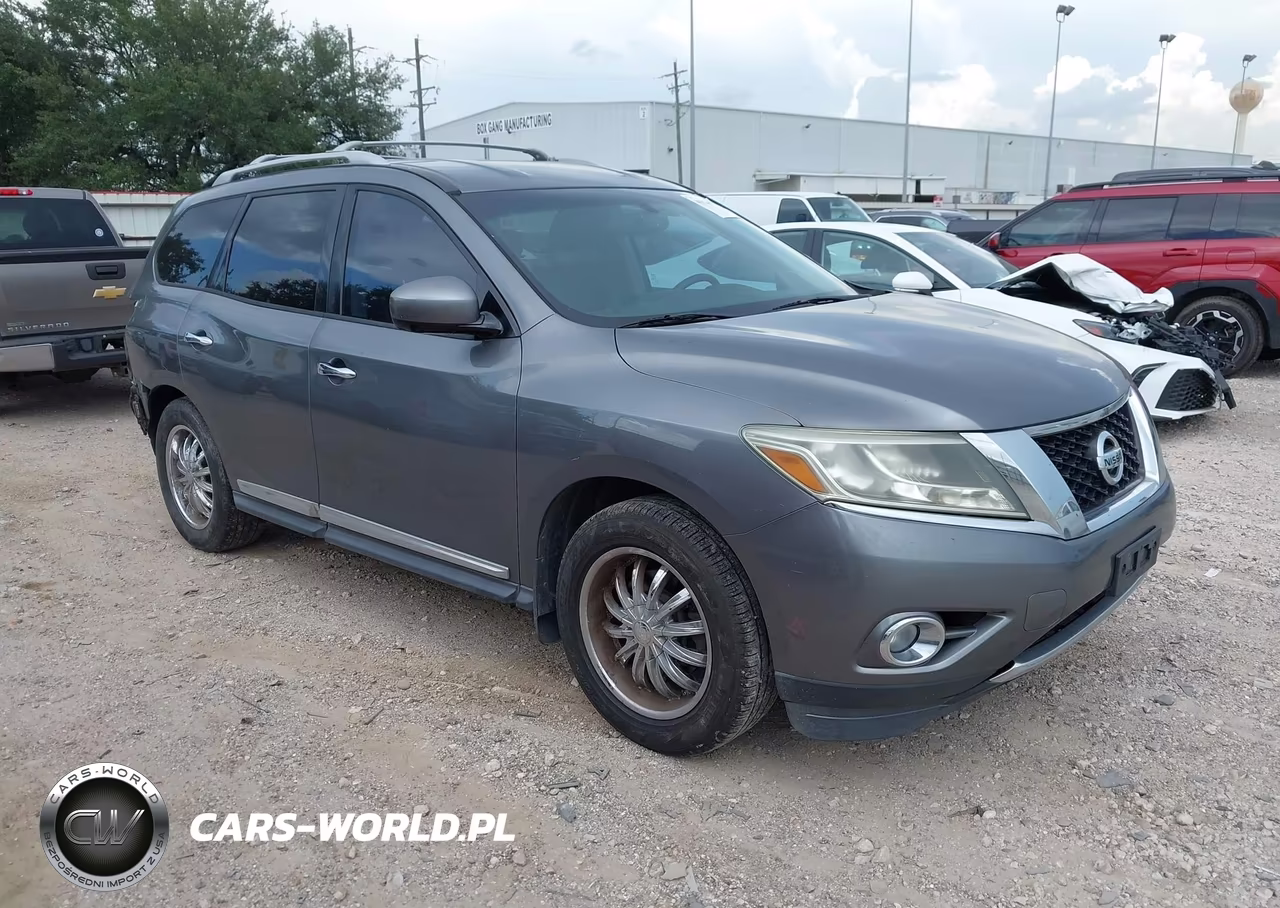 2015 Nissan Pathfinder Sl VIN:5N1AR2MN7FC716165 - 1