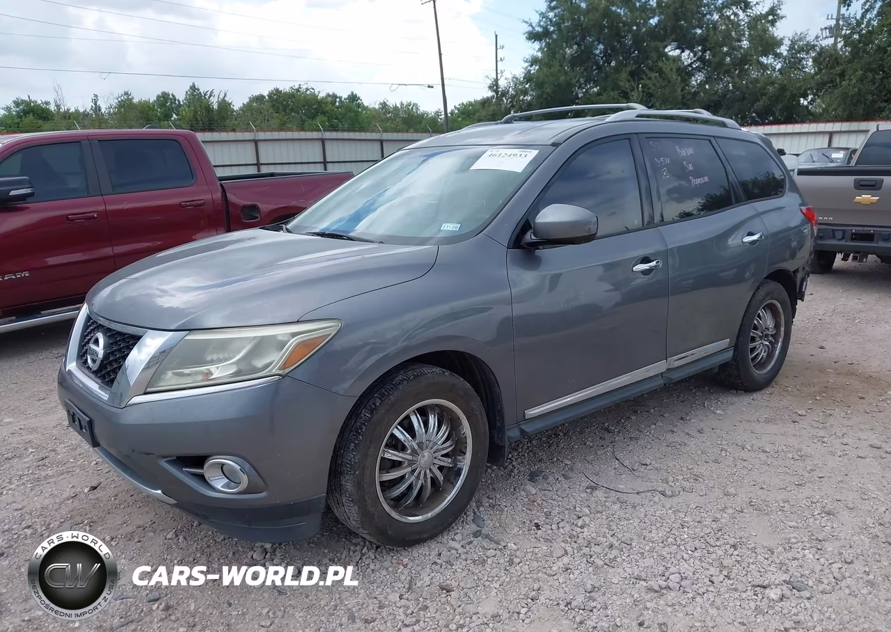 2015 Nissan Pathfinder Sl VIN:5N1AR2MN7FC716165 - 2