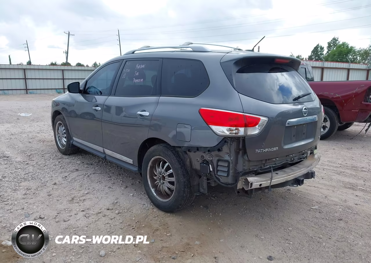 2015 Nissan Pathfinder Sl VIN:5N1AR2MN7FC716165 - 3