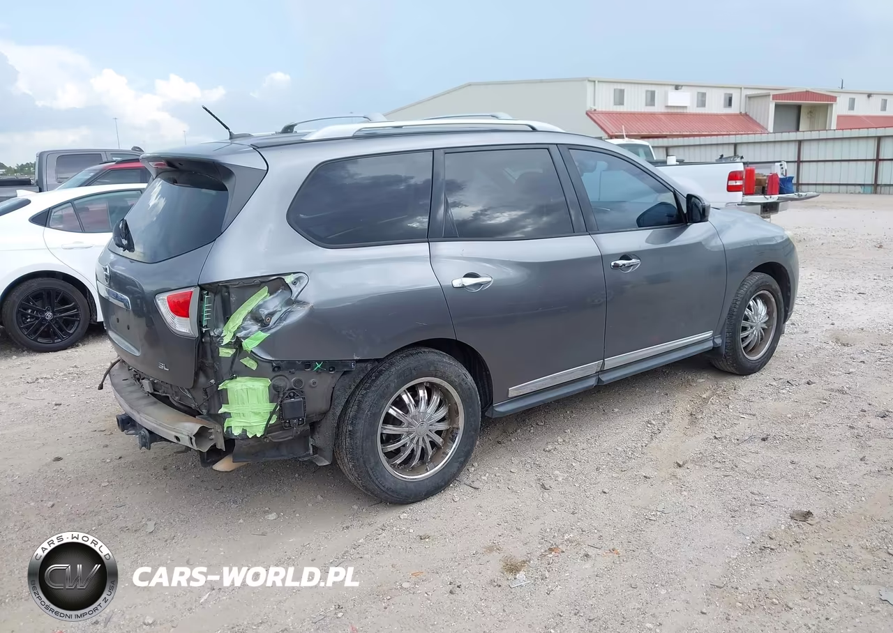 2015 Nissan Pathfinder Sl VIN:5N1AR2MN7FC716165 - 4