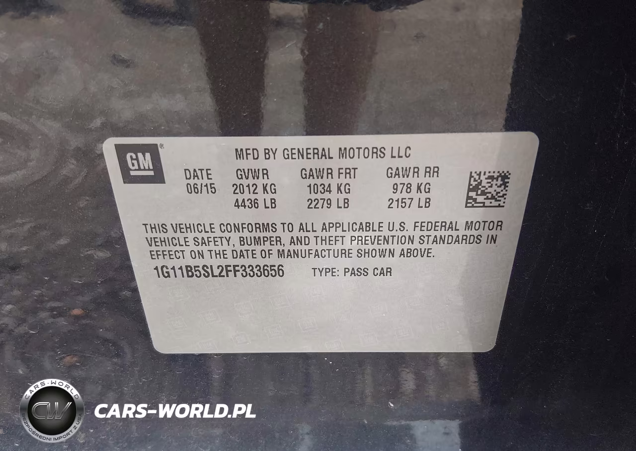 2015 Chevrolet Malibu Ls VIN:1G11B5SL2FF333656 - 9