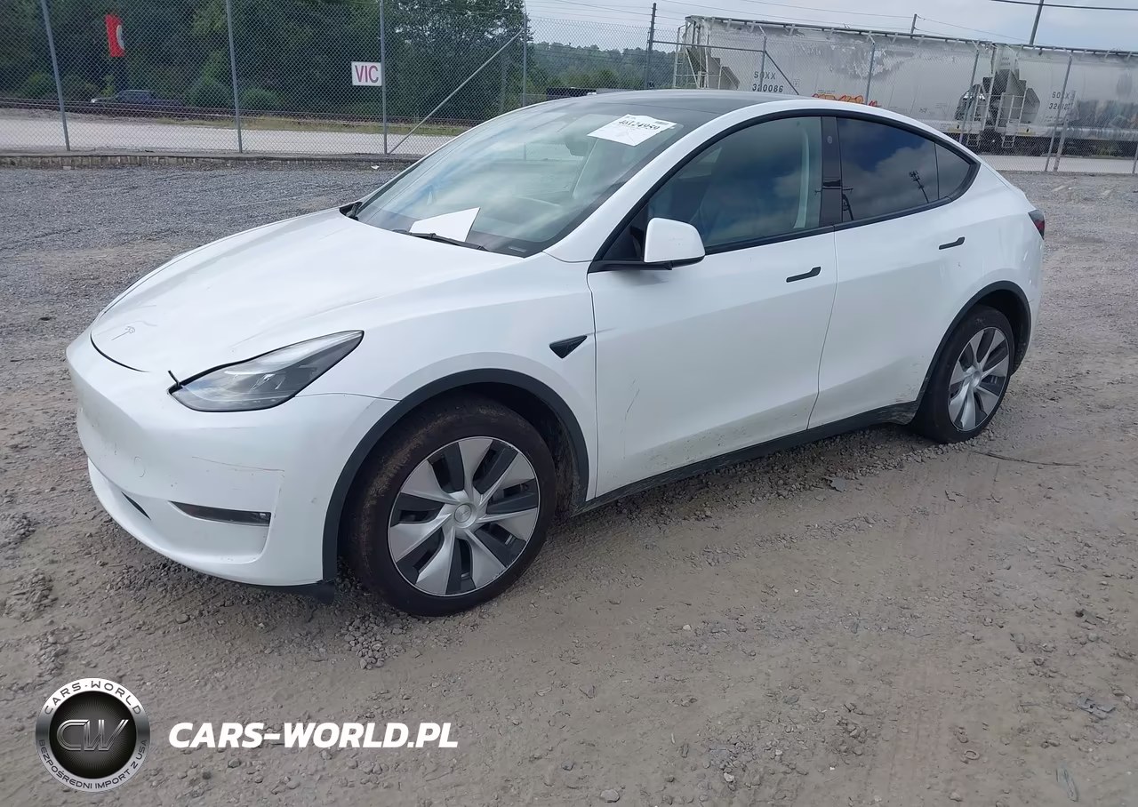 2023 Tesla Model Y Awd-Long Range Dual Motor All-Wheel Drive VIN:7SAYGDEE0PF758817 - 2