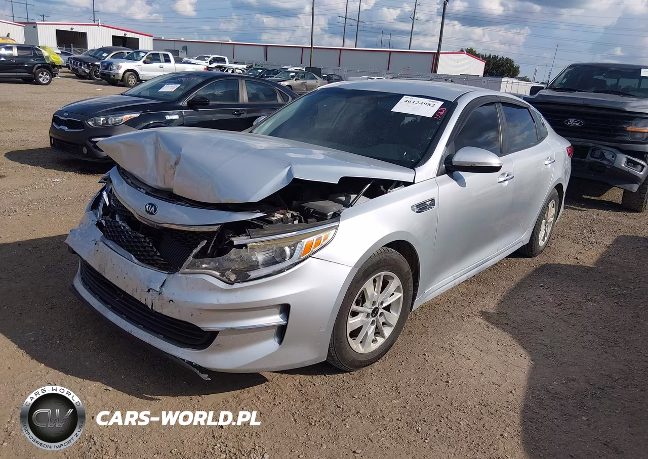 2016 Kia Optima Lx VIN:5XXGT4L35GG003519 - 2