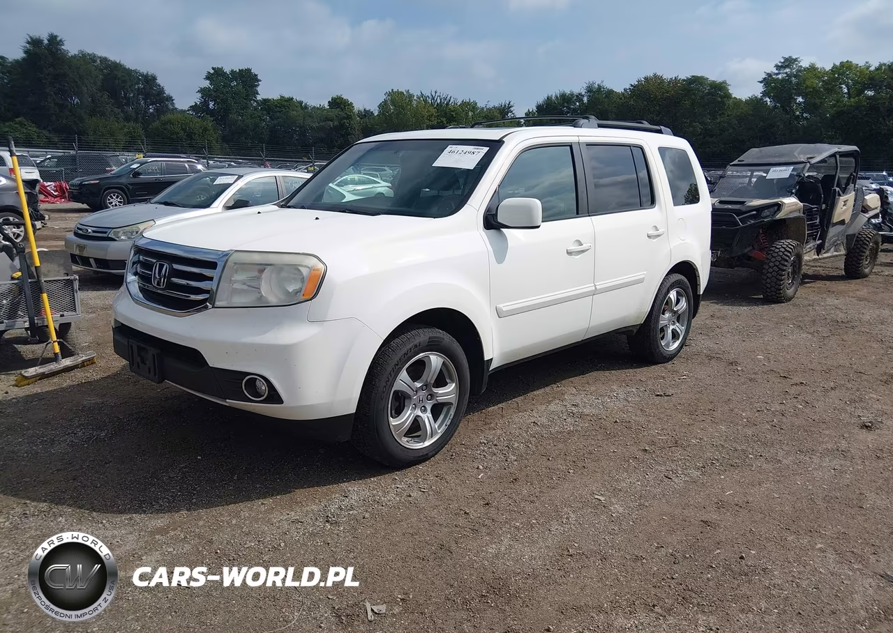 2014 Honda Pilot Ex-L VIN:5FNYF4H67EB057581 - 2