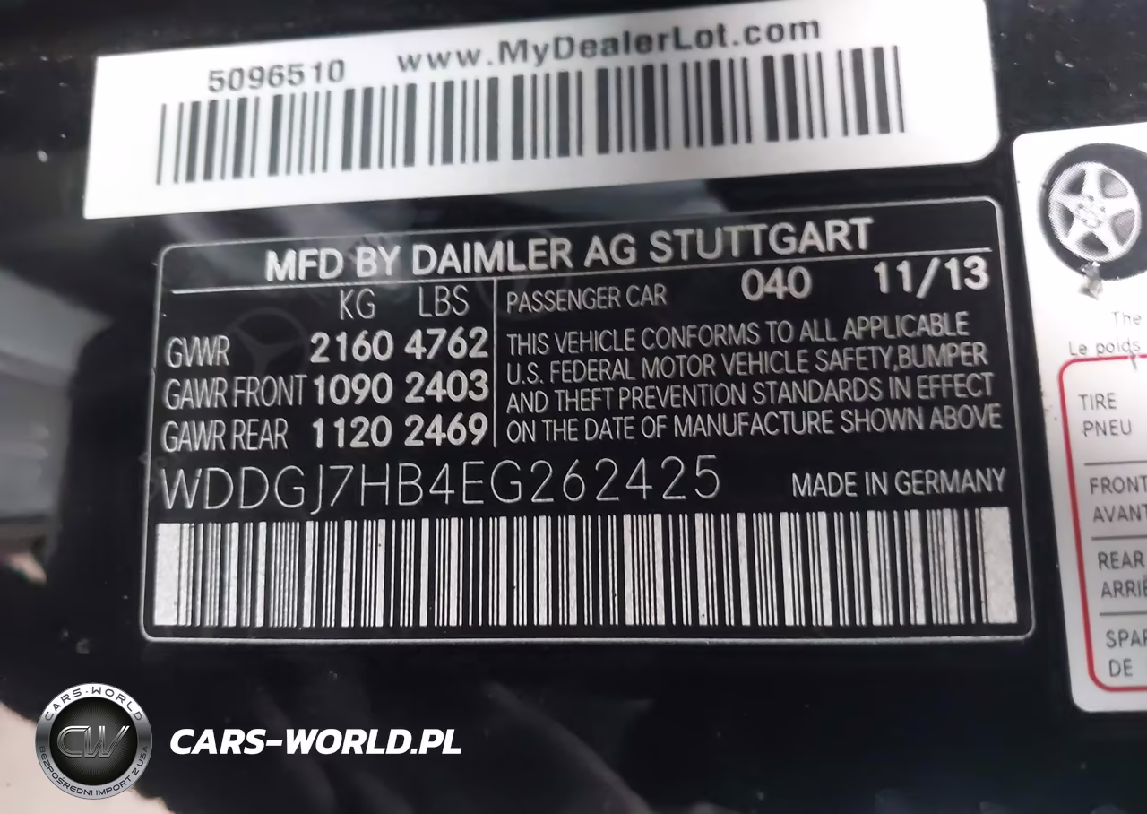 2014 Mercedes-Benz C 63 Amg VIN:WDDGJ7HB4EG262425 - 9