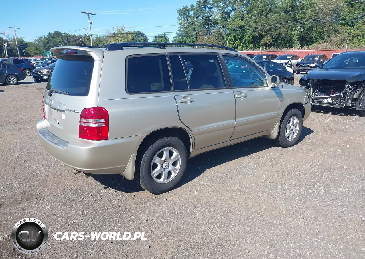 2003 Toyota Highlander V6 VIN:JTEHF21AX30139413 - 4