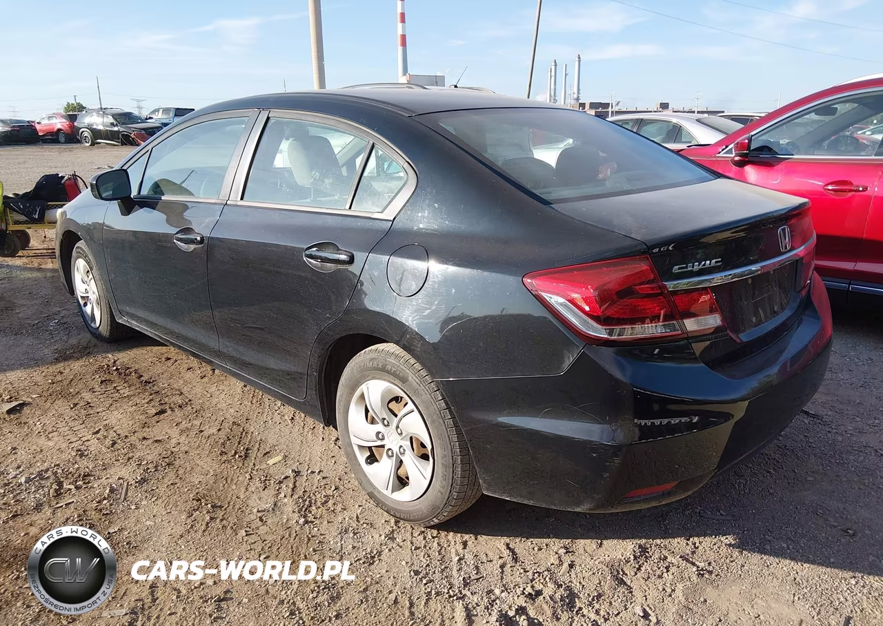 2014 Honda Civic Lx VIN:19XFB2F5XEE005451 - 3