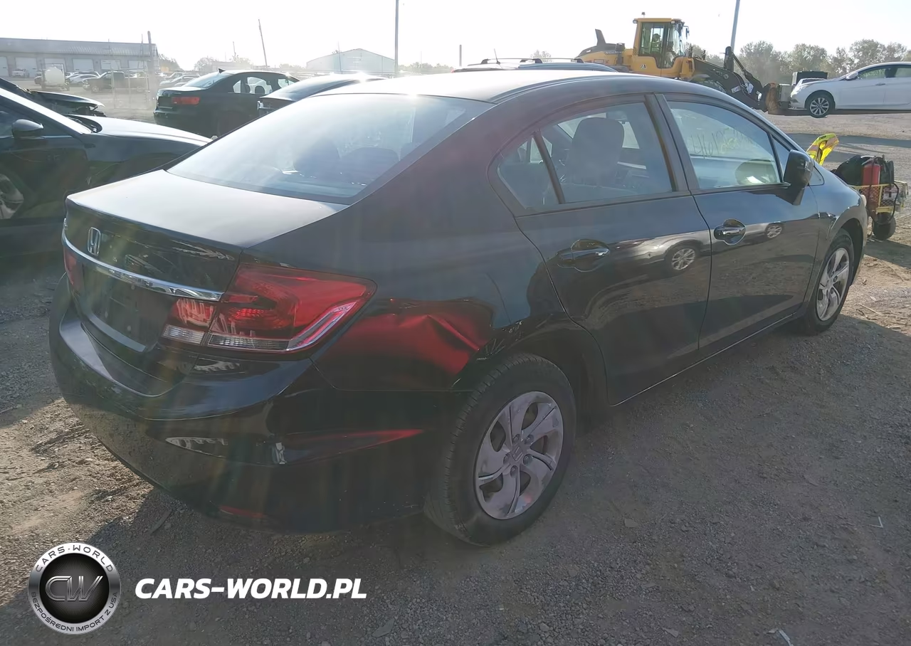 2014 Honda Civic Lx VIN:19XFB2F5XEE005451 - 4