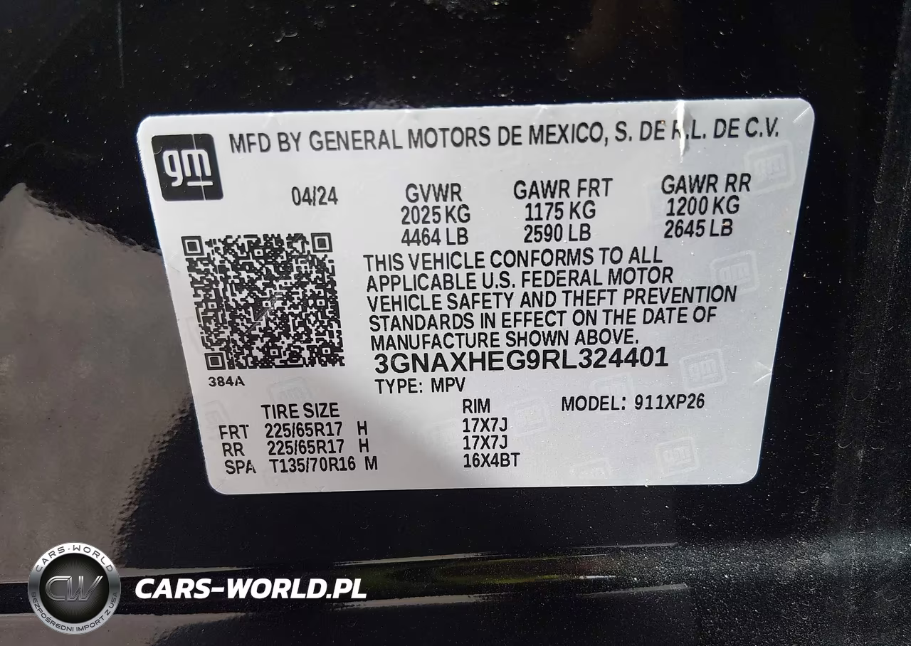 2024 Chevrolet Equinox Fwd Ls VIN:3GNAXHEG9RL324401 - 9