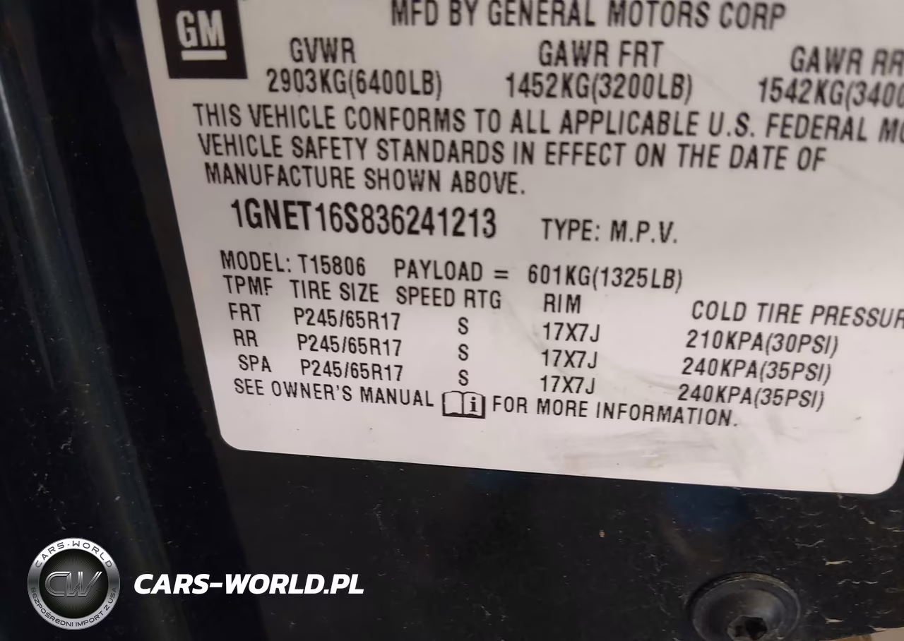 2003 Chevrolet Trailblazer Ext Ls VIN:1GNET16S836241213 - 9
