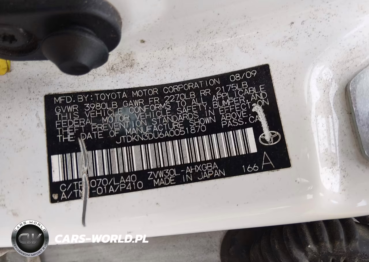 2010 Toyota Prius Iv VIN:JTDKN3DU6A0051870 - 9