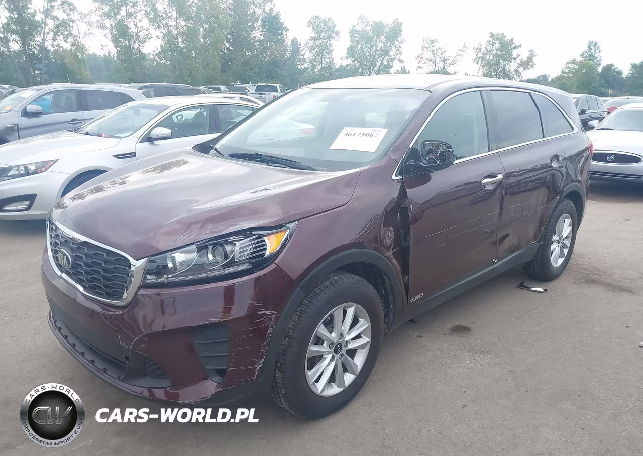2019 Kia Sorento 2.4L Lx VIN:5XYPGDA31KG548001 - 2