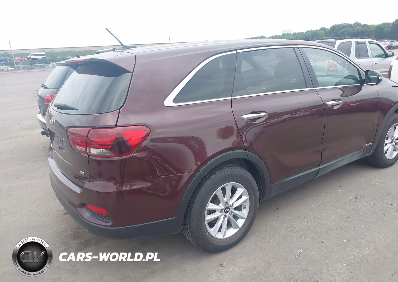2019 Kia Sorento 2.4L Lx VIN:5XYPGDA31KG548001 - 3