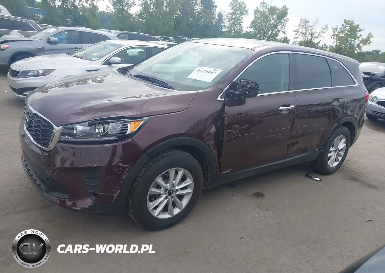 2019 Kia Sorento 2.4L Lx VIN:5XYPGDA31KG548001 - 5