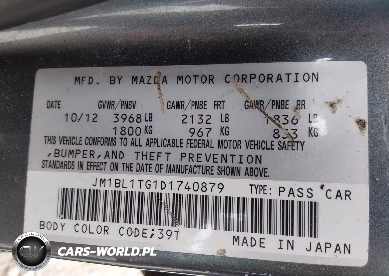 2013 Mazda Mazda3 I Sv VIN:JM1BL1TG1D1740879 - 9