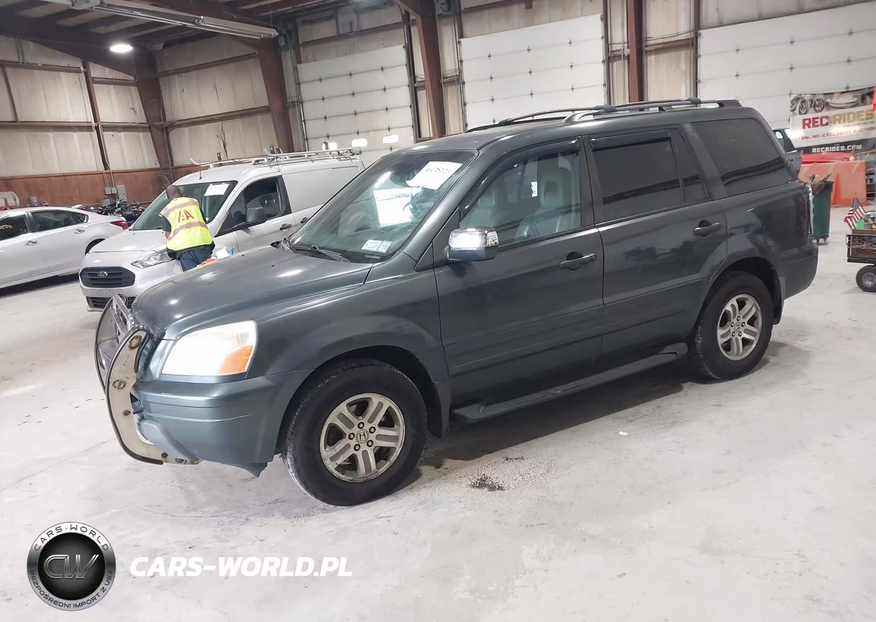 2003 Honda Pilot Ex-L VIN:2HKYF18743H596004 - 2