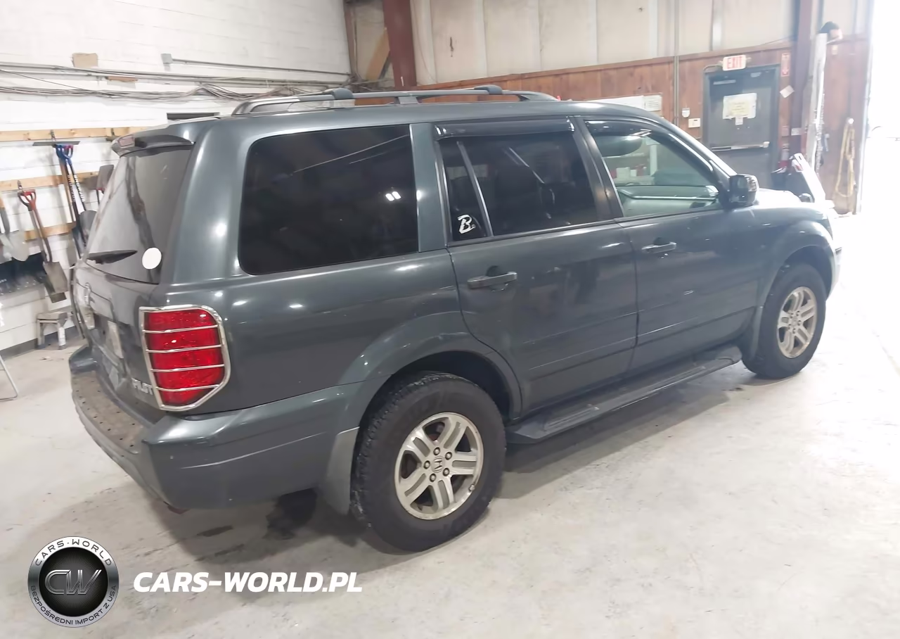 2003 Honda Pilot Ex-L VIN:2HKYF18743H596004 - 4