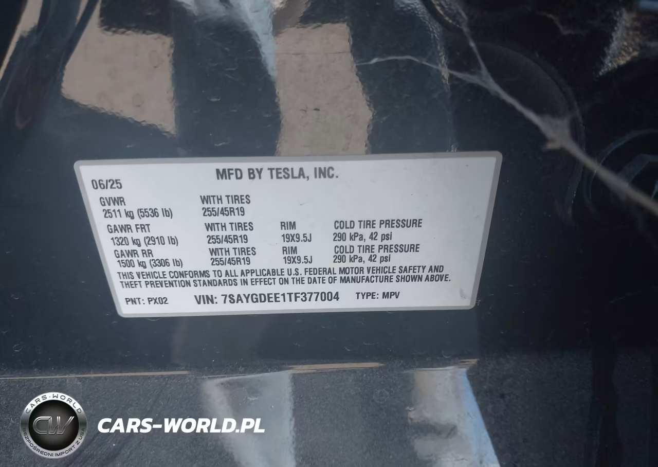 2026 Tesla Model Y All-Wheel Drive-Long Range Launch Series-Premium All-Wheel Drive VIN:7SAYGDEE1TF377004 - 8