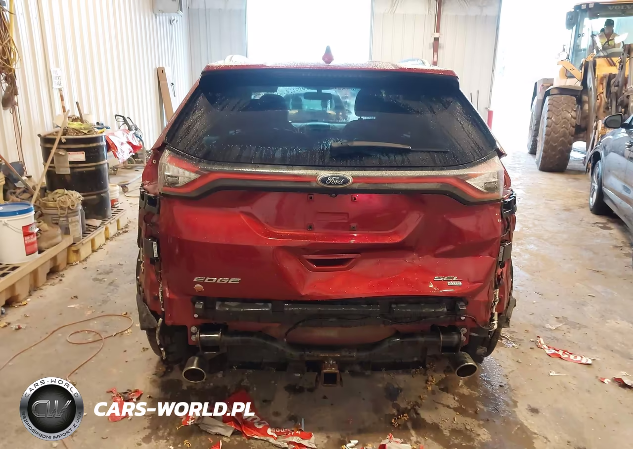 2015 Ford Edge Sel VIN:2FMTK4J89FBB72744 - 16