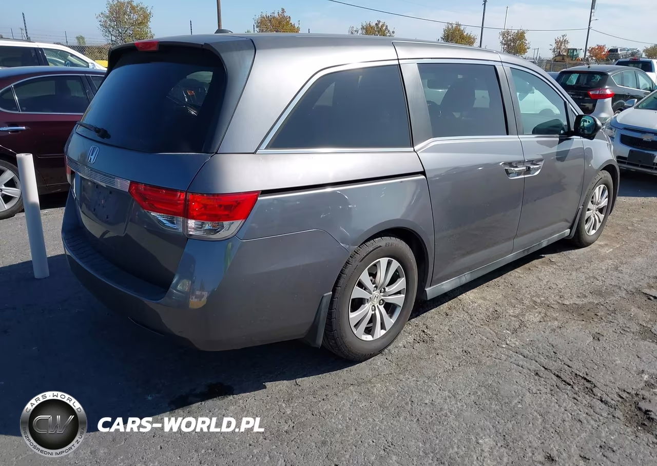 2014 Honda Odyssey Ex-L VIN:5FNRL5H68EB028576 - 4