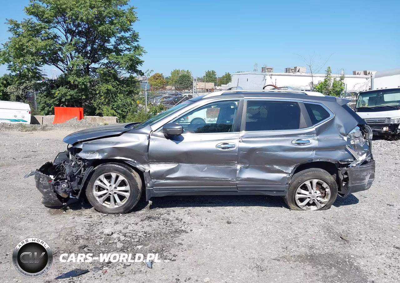 2015 Nissan Rogue Sv VIN:KNMAT2MV1FP507759 - 14
