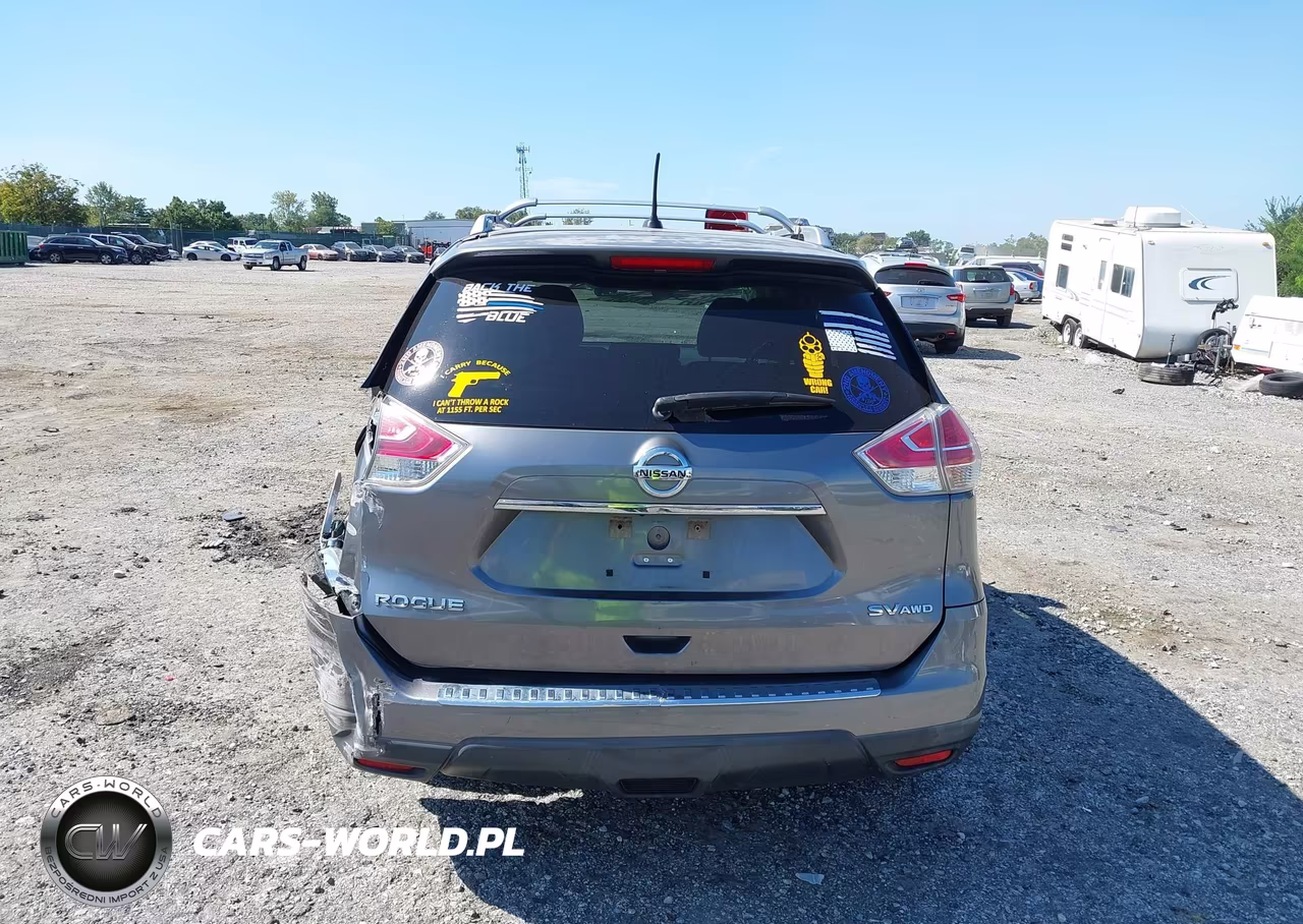 2015 Nissan Rogue Sv VIN:KNMAT2MV1FP507759 - 16