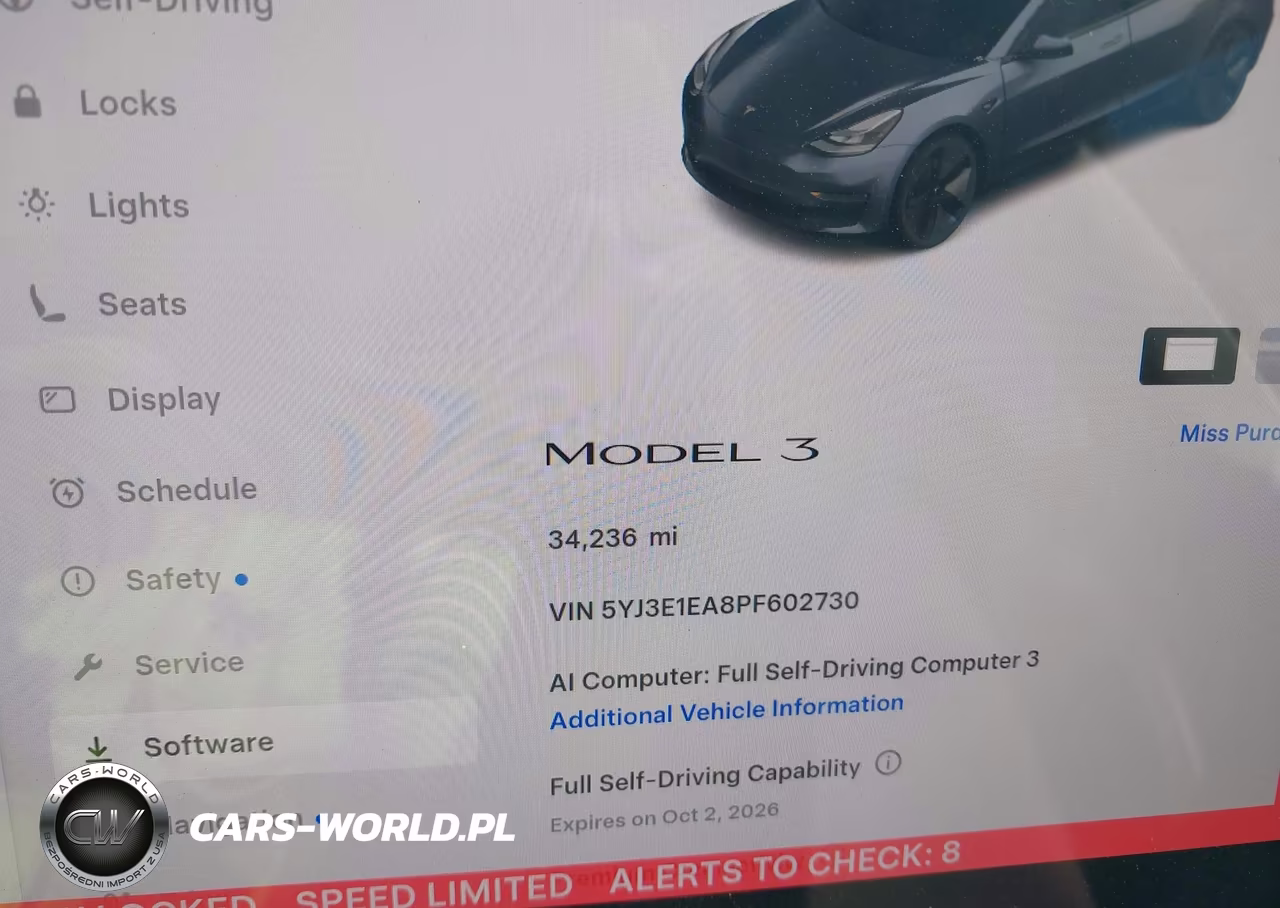 2023 Tesla Model 3 Rear-Wheel Drive VIN:5YJ3E1EA8PF602730 - 7